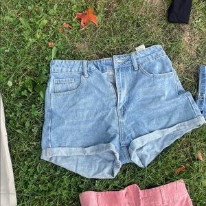 Denim Blue Women's Shorts